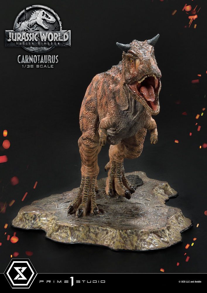 Jurassic World: Fallen Kingdom statuette PVC Prime Collectibles 1/38 Carnotaurus 16 cm