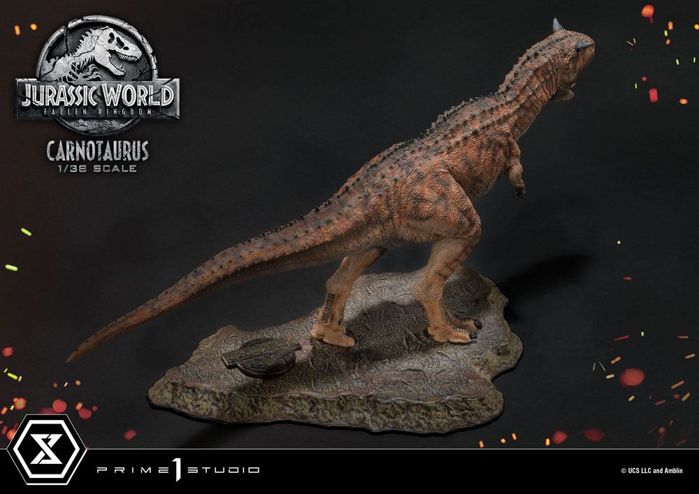 Jurassic World: Fallen Kingdom statuette PVC Prime Collectibles 1/38 Carnotaurus 16 cm