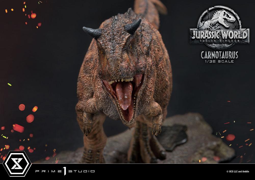 Jurassic World: Fallen Kingdom statuette PVC Prime Collectibles 1/38 Carnotaurus 16 cm