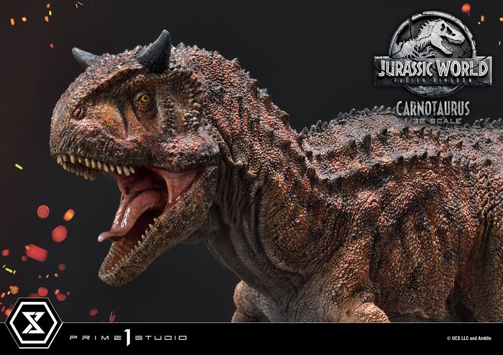 Jurassic World: Fallen Kingdom statuette PVC Prime Collectibles 1/38 Carnotaurus 16 cm