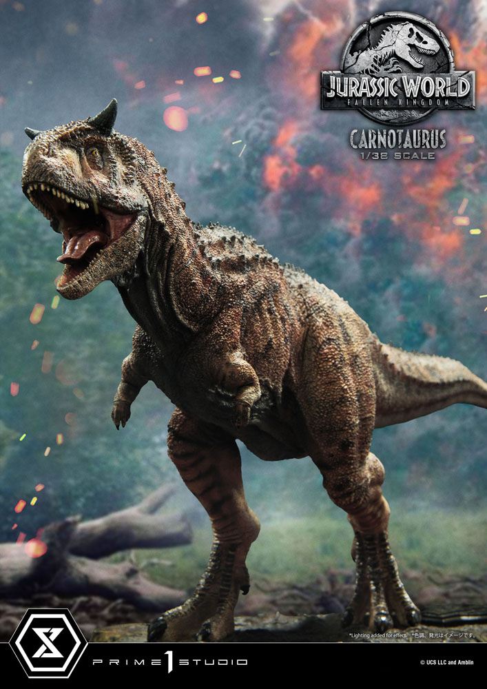 Jurassic World: Fallen Kingdom statuette PVC Prime Collectibles 1/38 Carnotaurus 16 cm