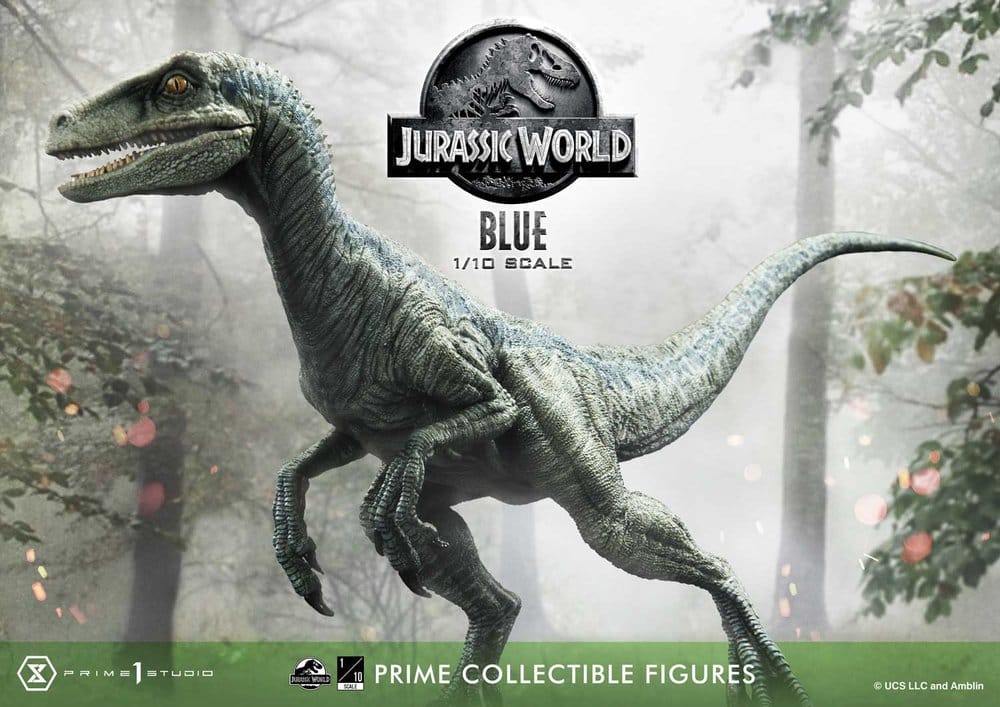 Jurassic World (Film) Prime Collectible Figures statue 1/10 Blue 17 cm