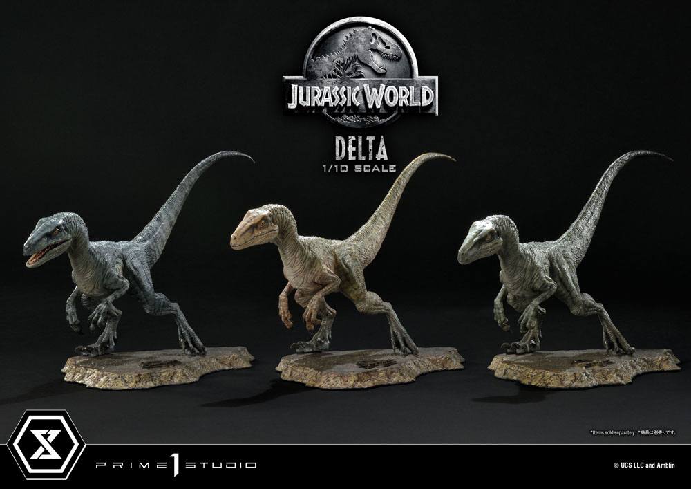 Jurassic World: Fallen Kingdom statuette Prime Collectibles 1/10 Delta 17 cm
