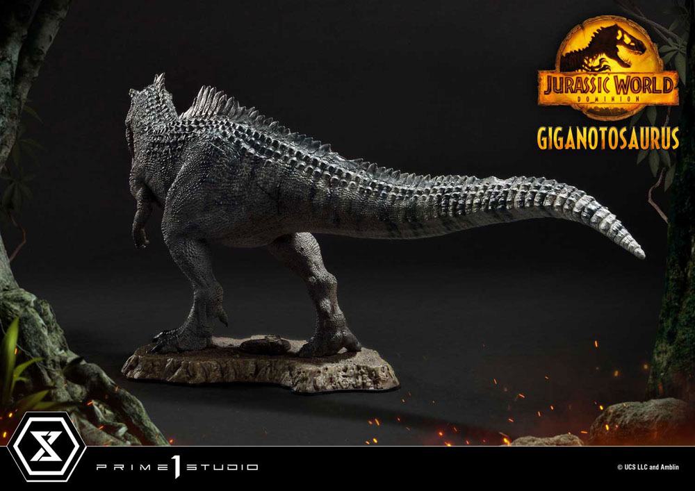 Jurassic World : Le Monde d'après statuette Prime Collectibles 1/38 Giganotosaurus Toy Version 22 cm