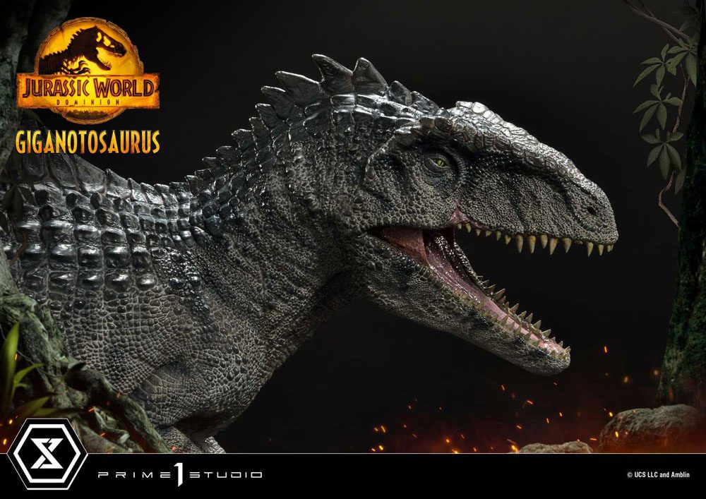 Jurassic World : Le Monde d'après statuette Prime Collectibles 1/38 Giganotosaurus Toy Version 22 cm