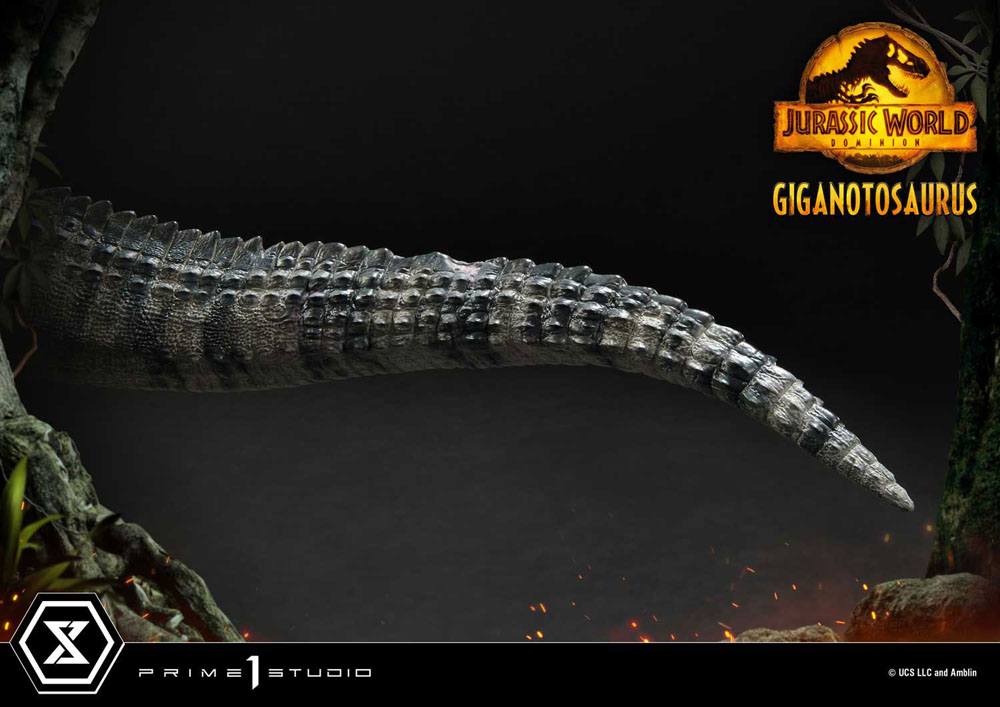 Jurassic World : Le Monde d'après statuette Prime Collectibles 1/38 Giganotosaurus Toy Version 22 cm