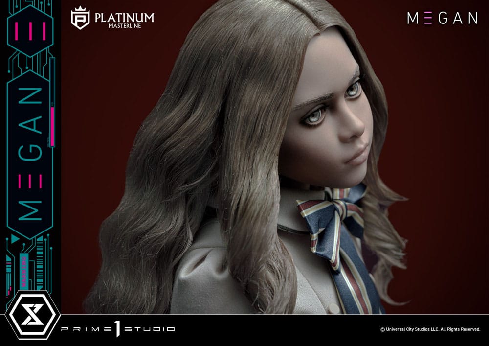 M3gan statuette Platimum Masterline Series 1/3 M3Gan 50 cm