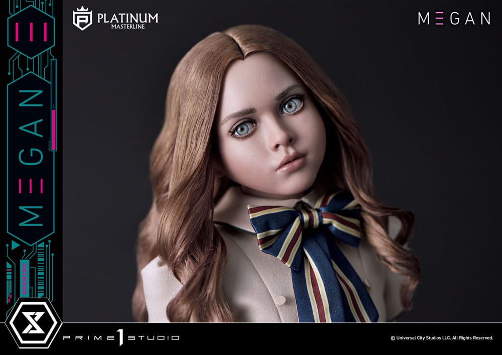 M3gan statuette Platimum Masterline Series 1/3 M3Gan 50 cm