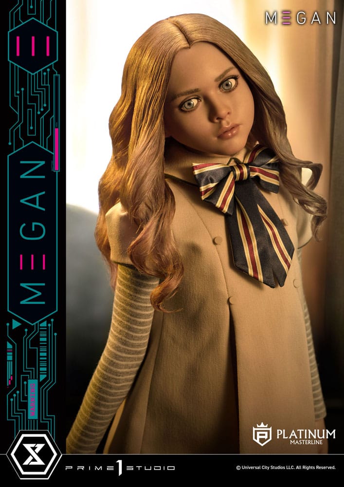 M3gan statuette Platimum Masterline Series 1/3 M3Gan 50 cm