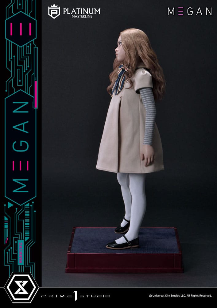 M3gan statuette Platimum Masterline Series 1/3 M3Gan Bonus Version 50 cm