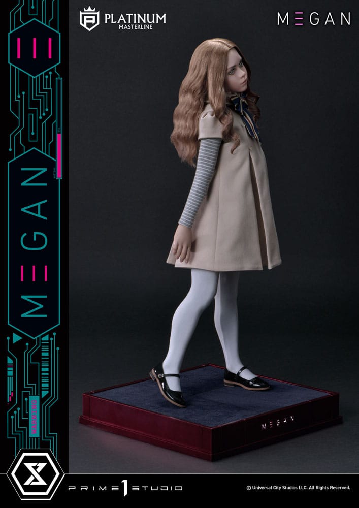 M3gan statuette Platimum Masterline Series 1/3 M3Gan Bonus Version 50 cm