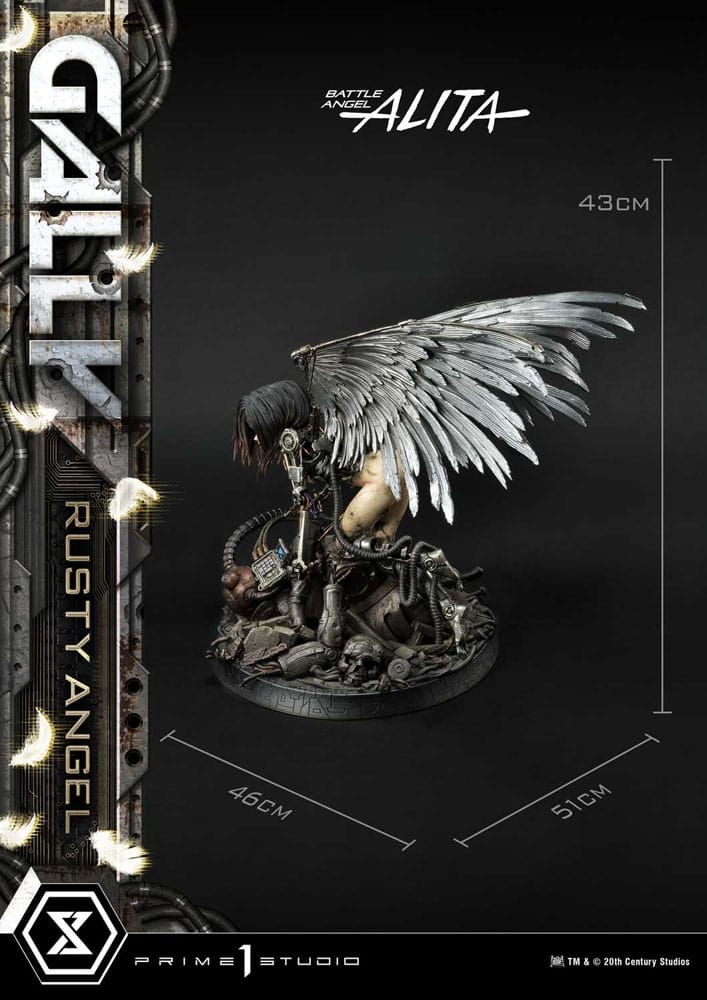 Alita: Battle Angel statuette 1/4 Alita Bonus Ver. 43 cm