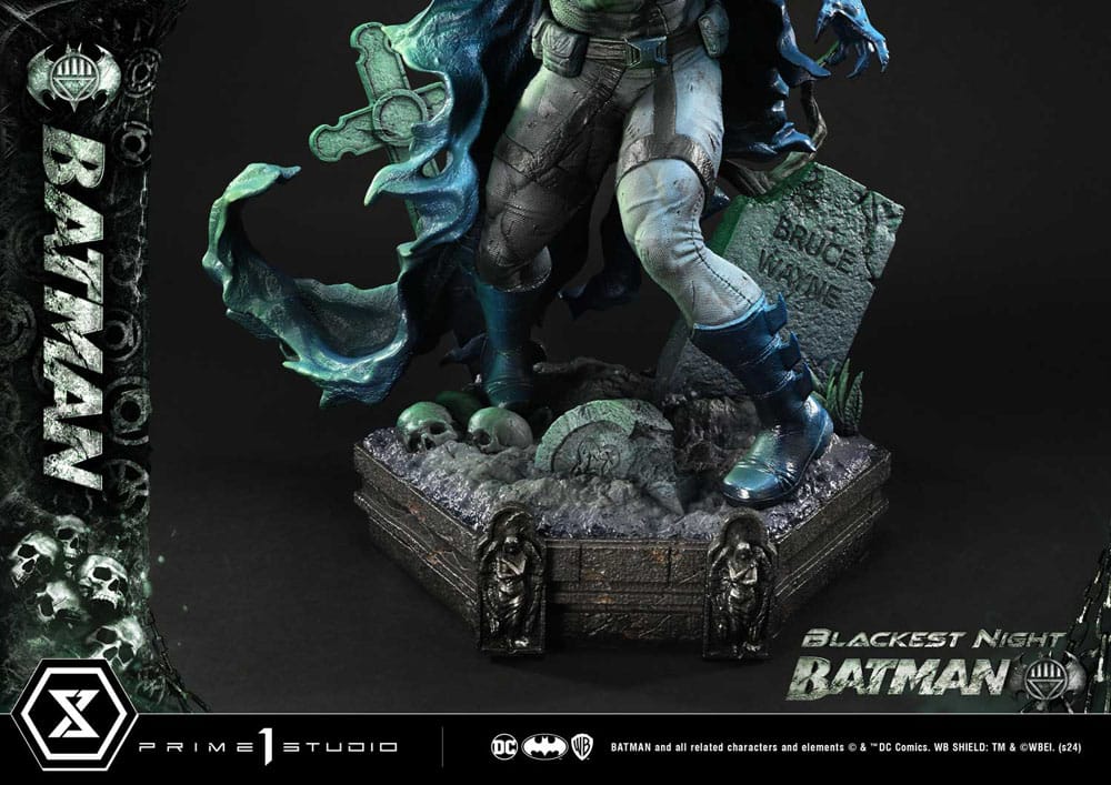 Batman statuette Premium Masterline Series Batman Blackest Night Version 45 cm