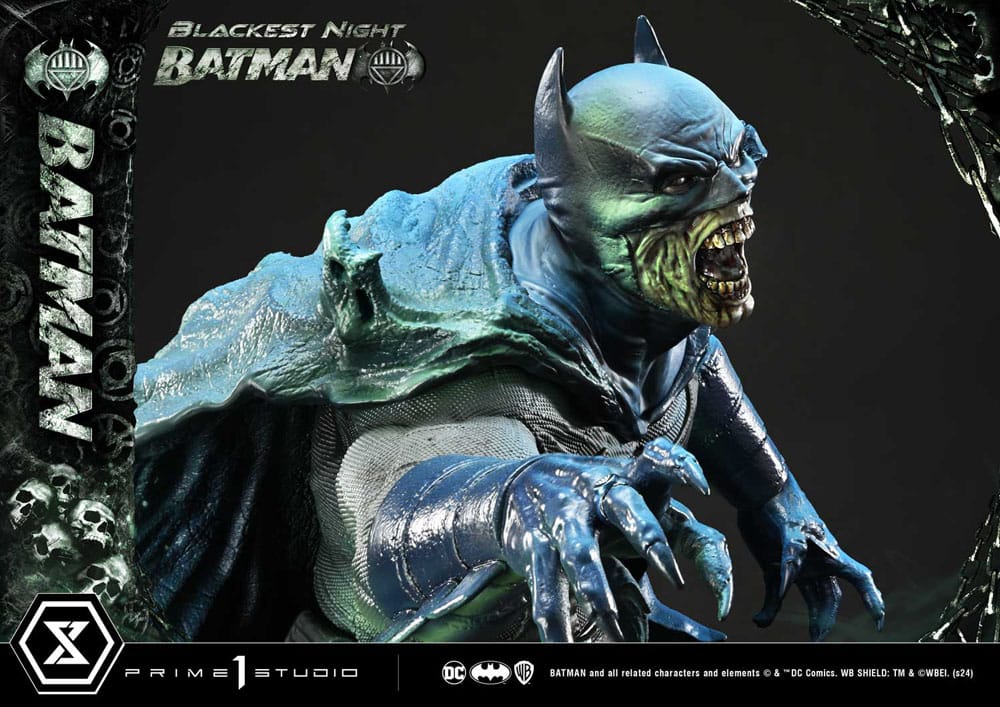 Batman statuette Premium Masterline Series Batman Blackest Night Version 45 cm