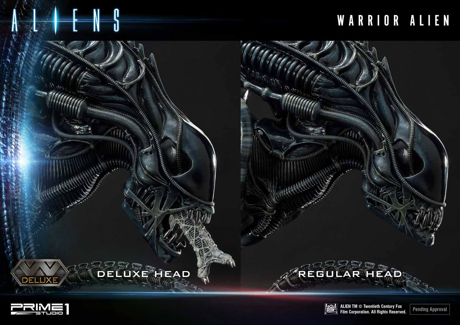 Aliens Premium Masterline Series statuette Warrior Alien Deluxe Bonus Version 67 cm