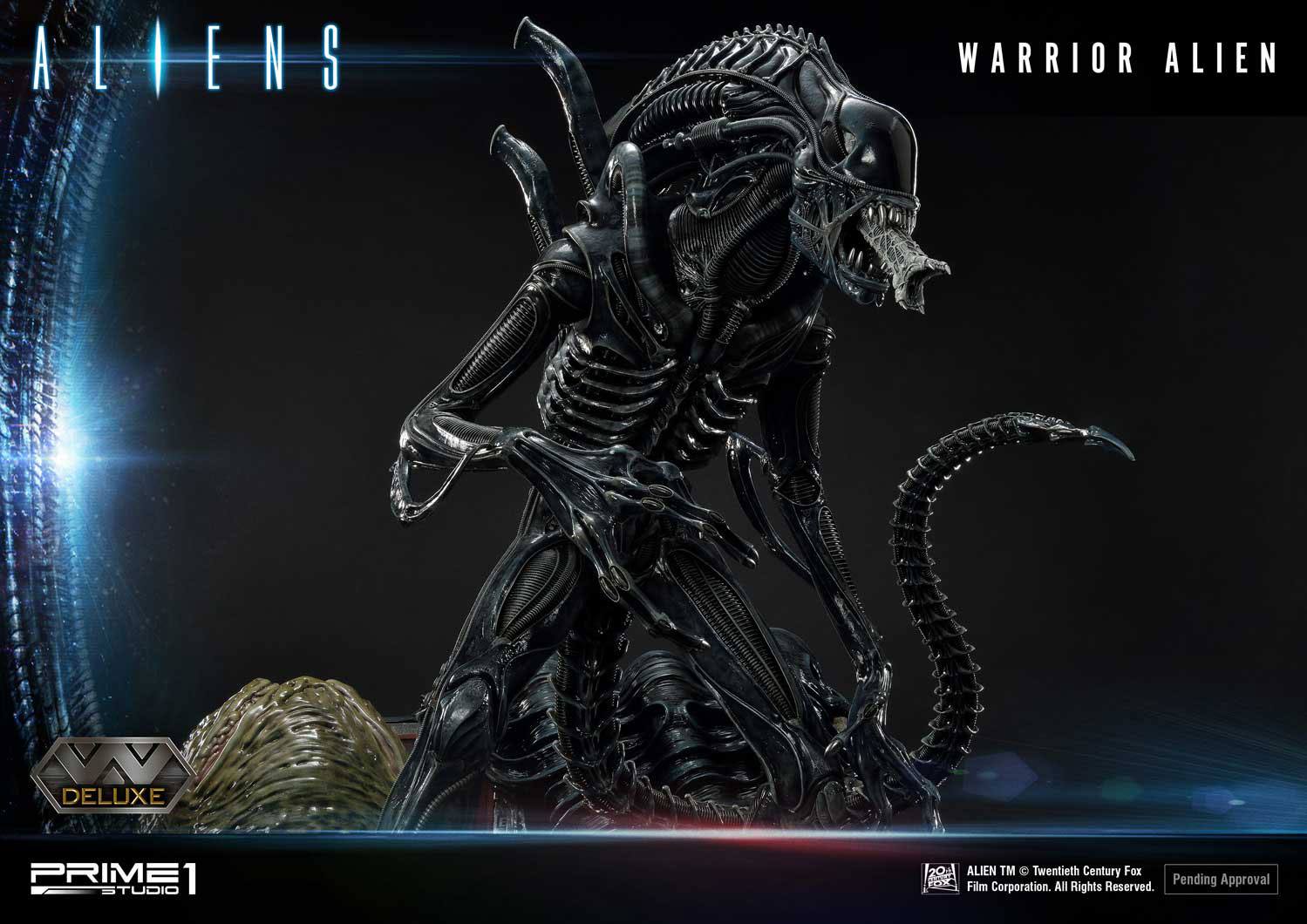 Aliens Premium Masterline Series statuette Warrior Alien Deluxe Bonus Version 67 cm