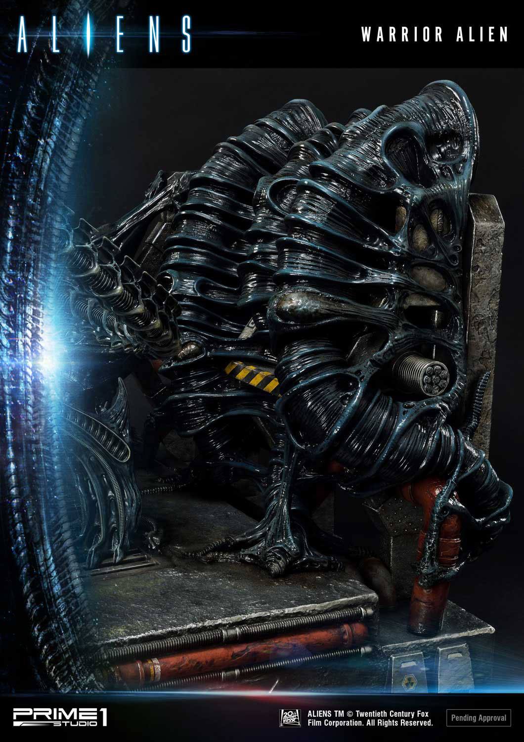 Aliens Premium Masterline Series statuette Warrior Alien Deluxe Bonus Version 67 cm