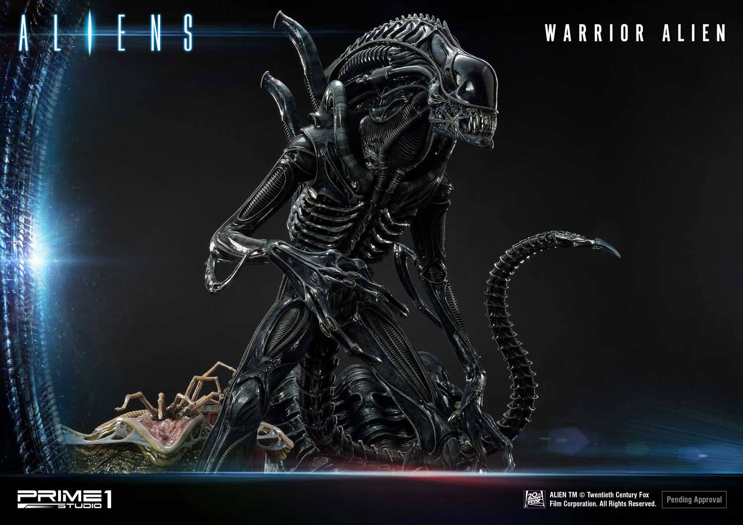 Aliens Premium Masterline Series statuette Warrior Alien Deluxe Bonus Version 67 cm