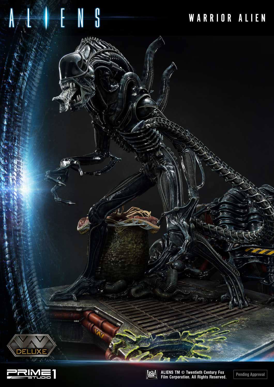 Aliens Premium Masterline Series statuette Warrior Alien Deluxe Bonus Version 67 cm