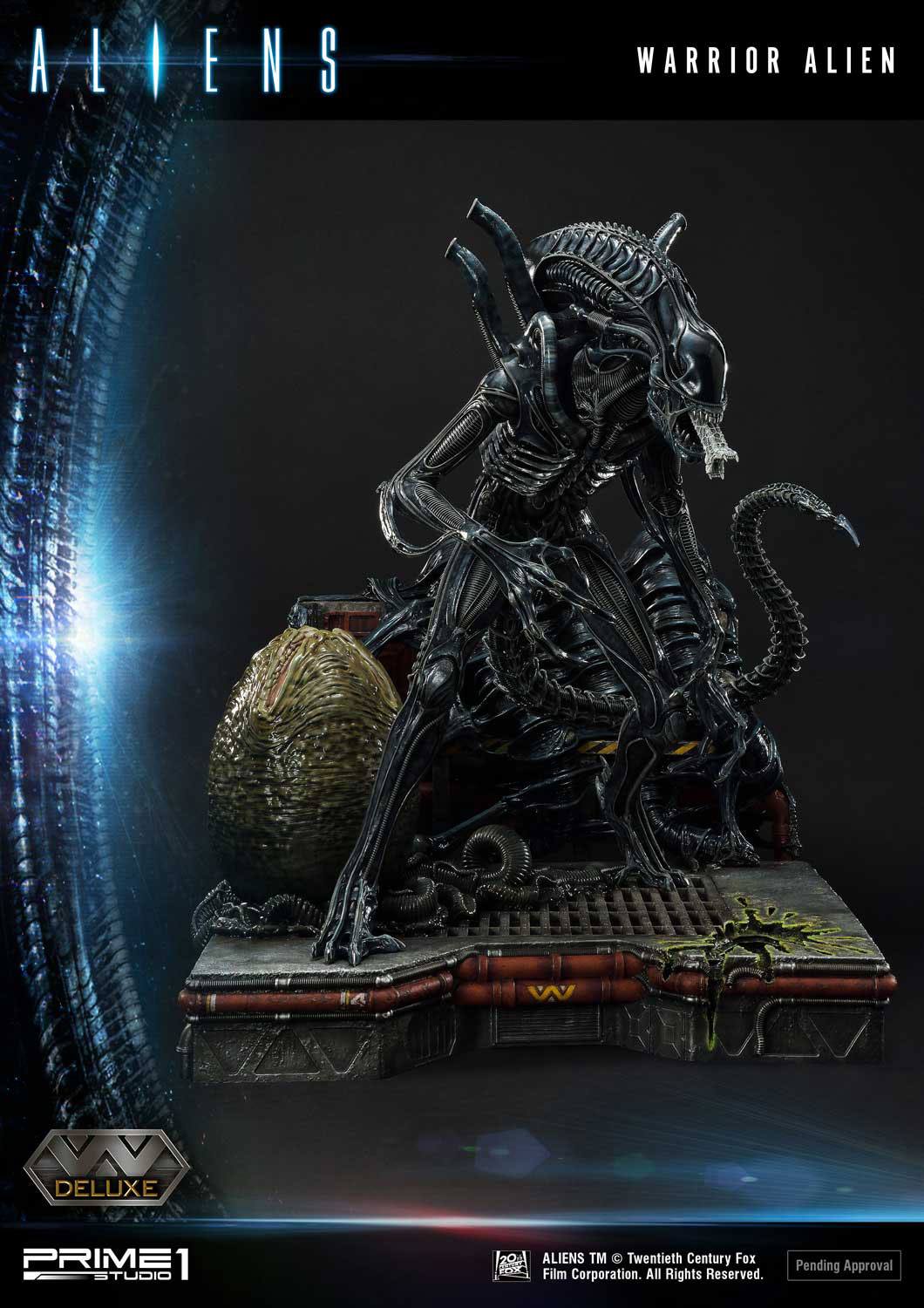 Aliens Premium Masterline Series statuette Warrior Alien Deluxe Bonus Version 67 cm