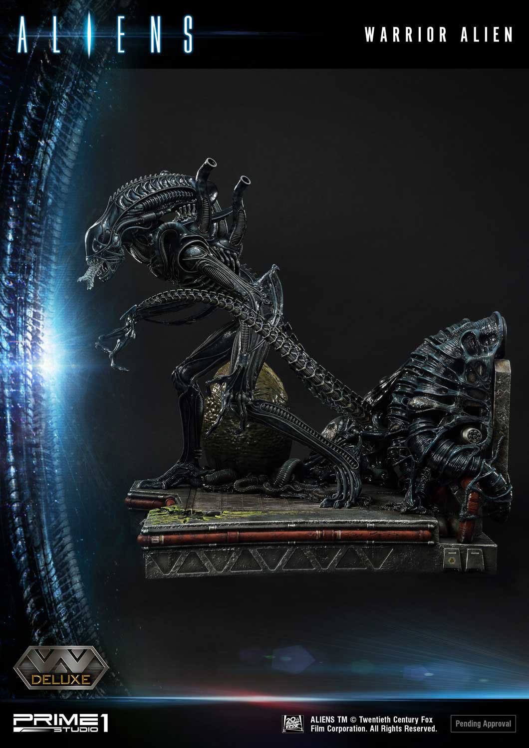 Aliens Premium Masterline Series statuette Warrior Alien Deluxe Bonus Version 67 cm