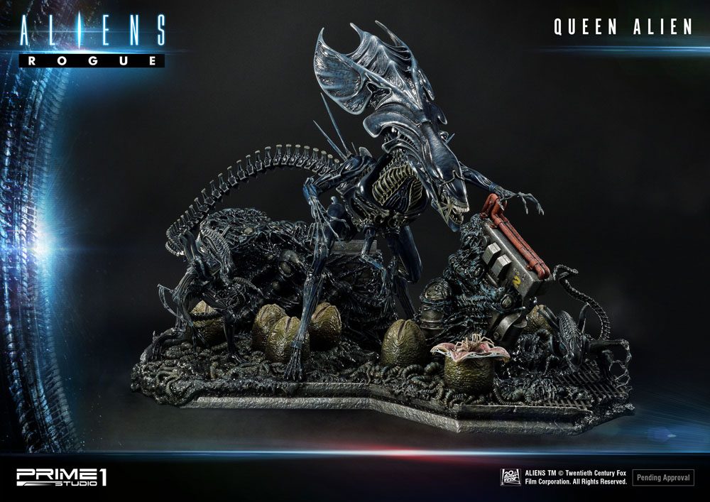 Aliens Premium Masterline Series statuette Queen Alien Battle Diorama 71 cm