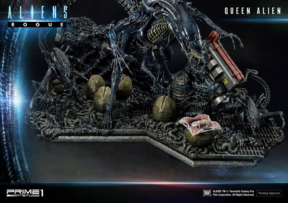 Aliens Premium Masterline Series statuette Queen Alien Battle Diorama 71 cm