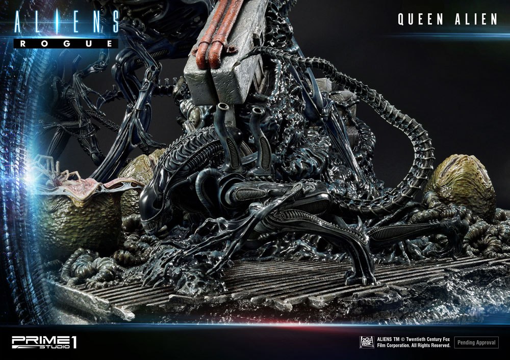 Aliens Premium Masterline Series statuette Queen Alien Battle Diorama 71 cm