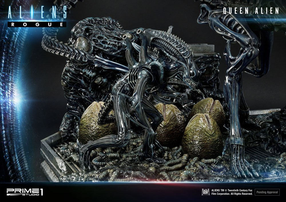 Aliens Premium Masterline Series statuette Queen Alien Battle Diorama 71 cm