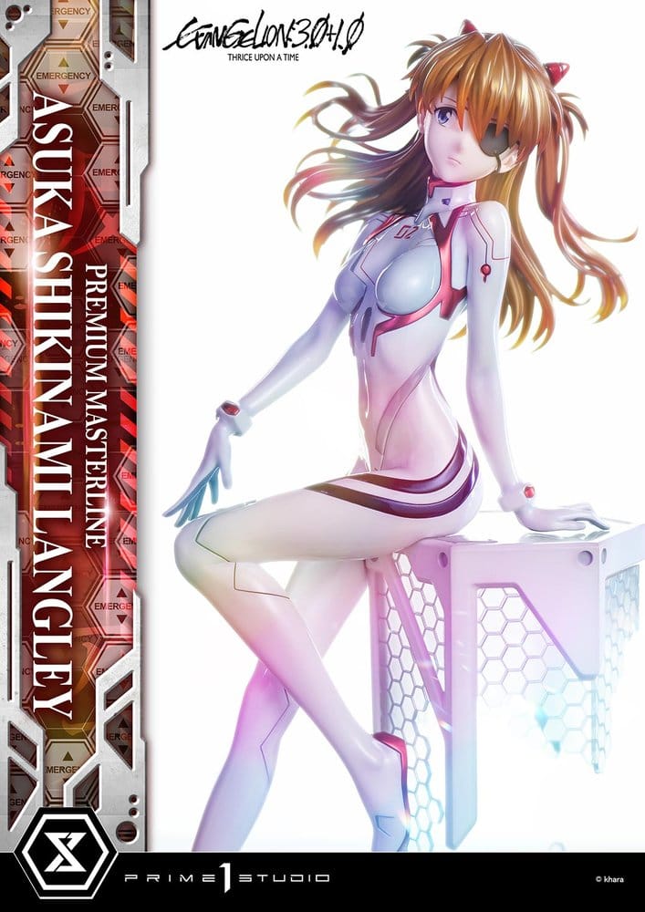 Evangelion: 3.0 + 1.0 Thrice Upon A Time statuette Premium Masterline Series 1/4 Asuka Shikinami Langley Bonus Ver. 46 cm