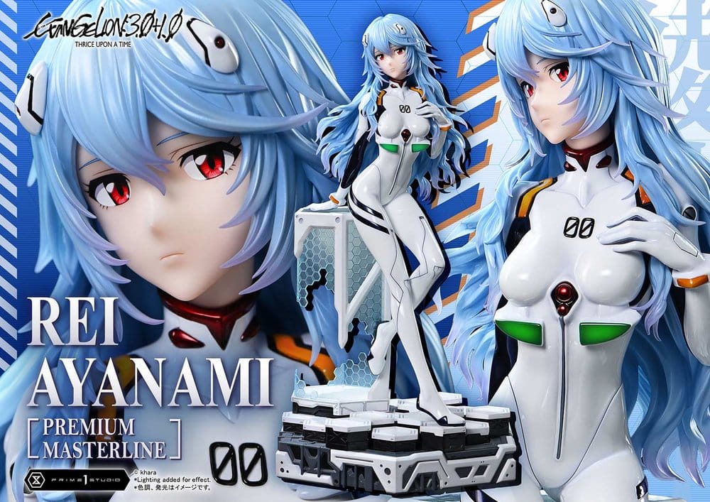 Evangelion: 3.0 + 1.0 Thrice Upon A Time statuette Premium Masterline Series 1/4 Rei Ayanami 46 cm
