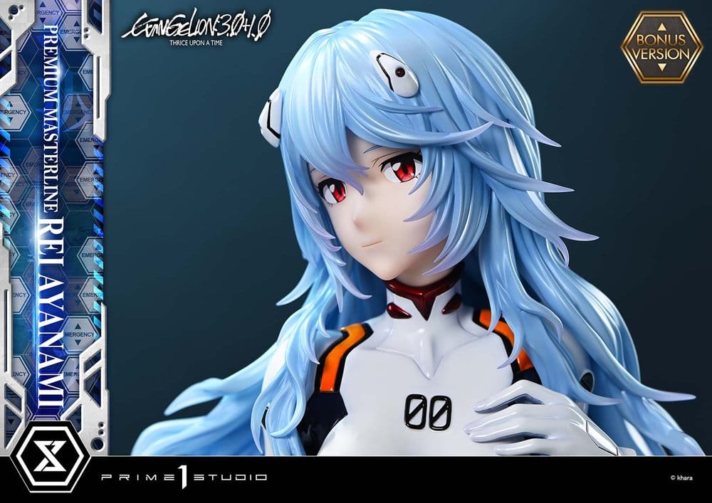 Evangelion: 3.0 + 1.0 Thrice Upon A Time statuette Premium Masterline Series 1/4 Rei Ayanami Bonus Ver. 46 cm