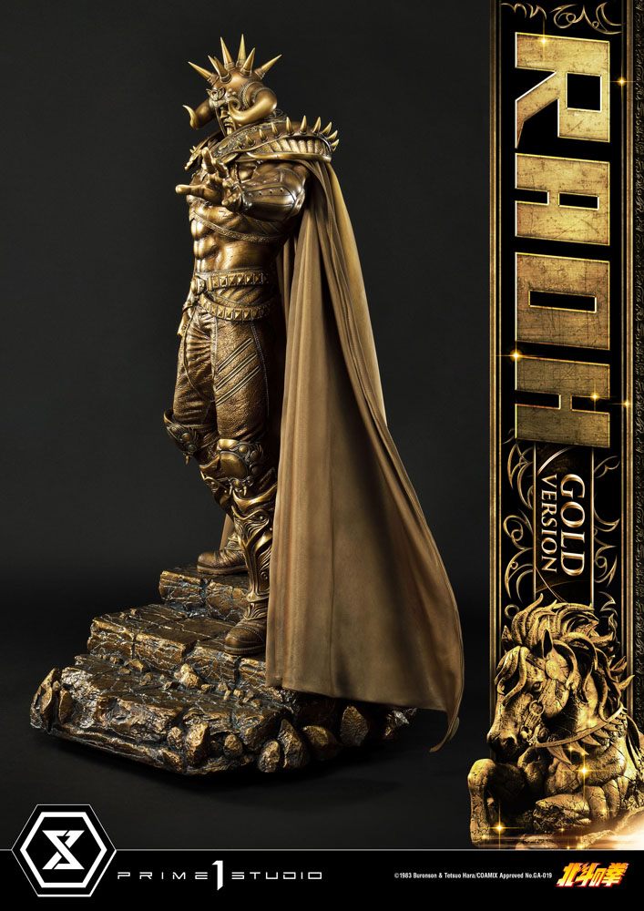 Fist of the North Star statuette 1/4 Raoh Gold Version 78 cm