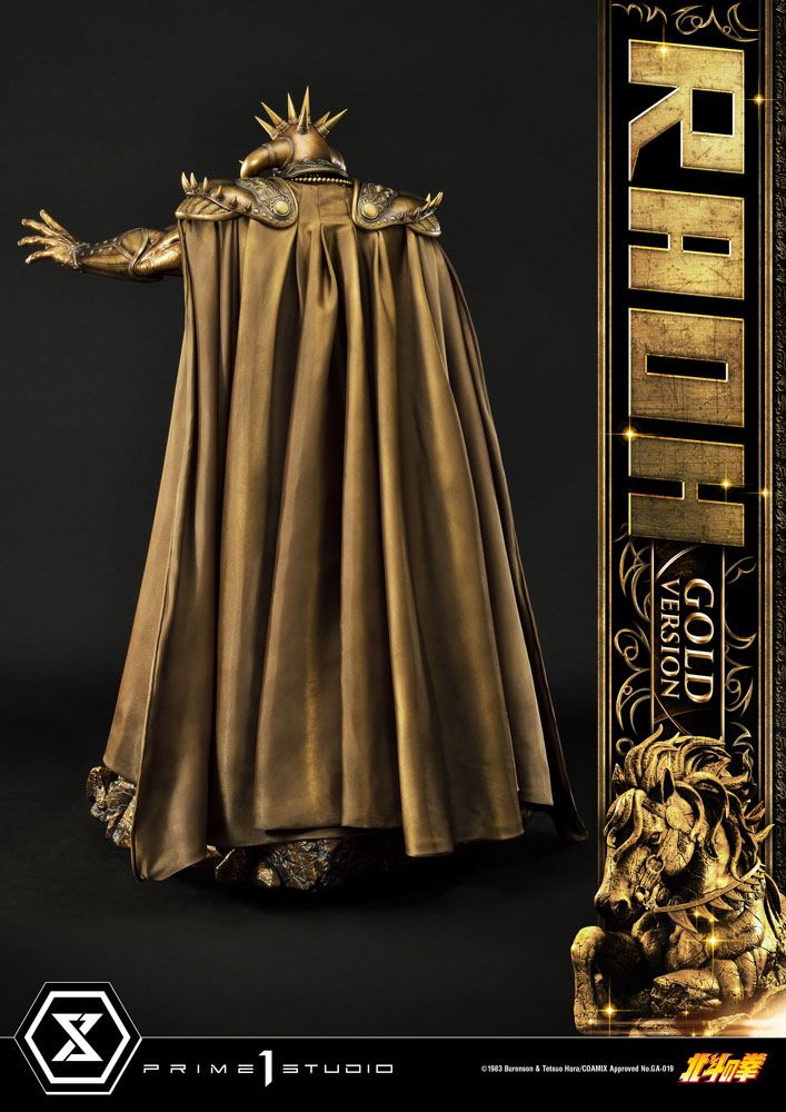 Fist of the North Star statuette 1/4 Raoh Gold Version 78 cm
