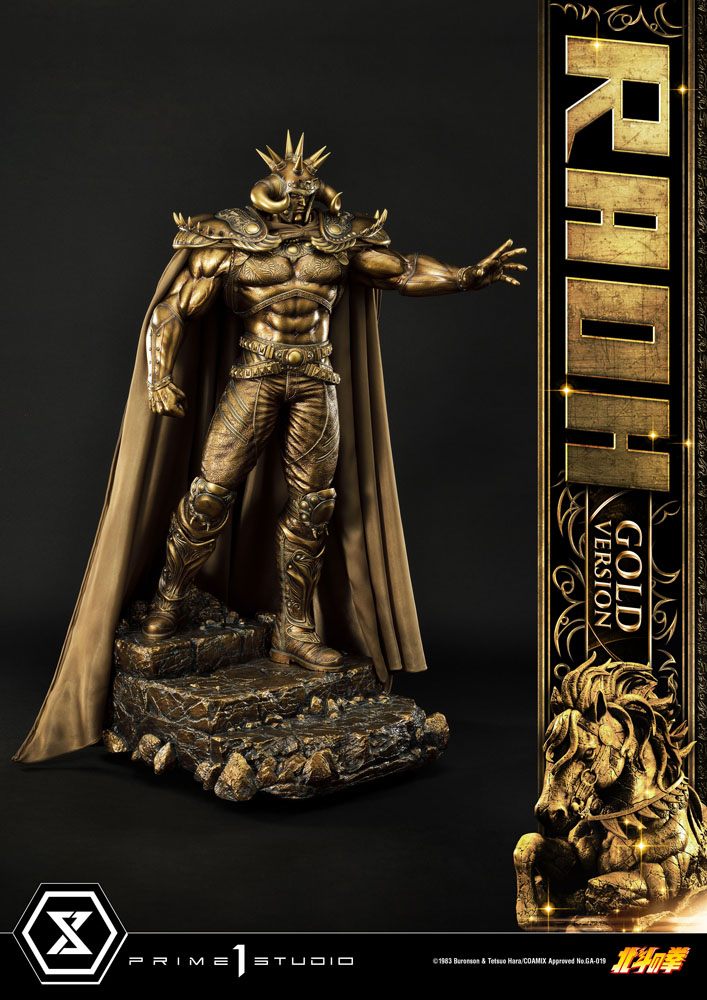 Fist of the North Star statuette 1/4 Raoh Gold Version 78 cm