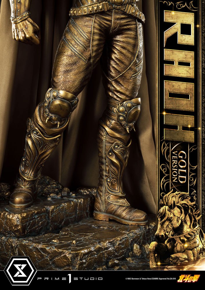 Fist of the North Star statuette 1/4 Raoh Gold Version 78 cm