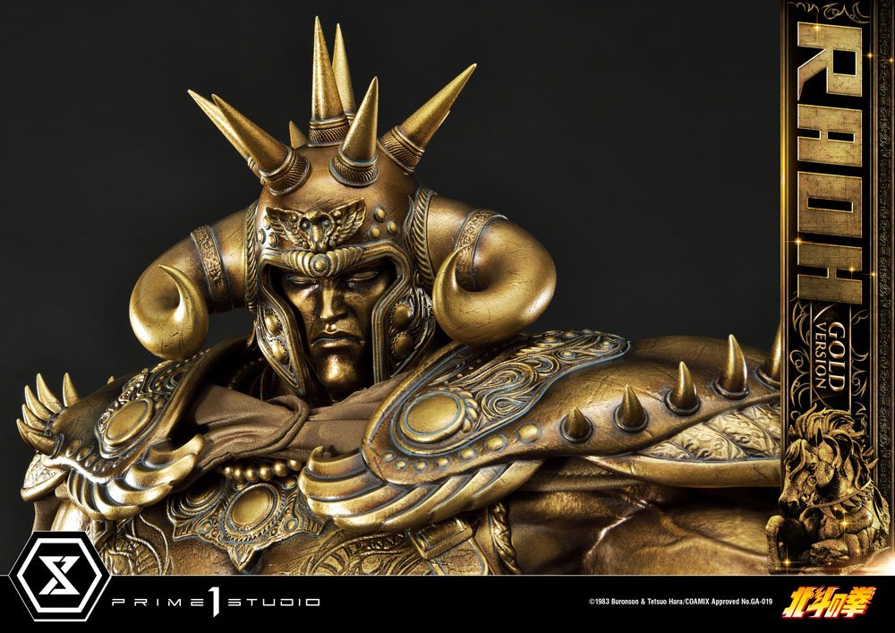 Fist of the North Star statuette 1/4 Raoh Gold Version 78 cm