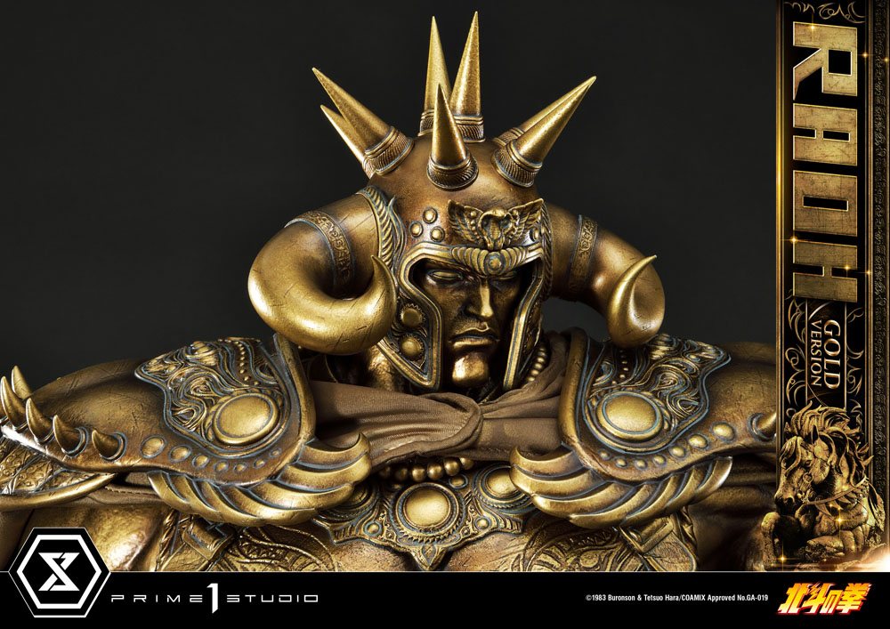 Fist of the North Star statuette 1/4 Raoh Gold Version 78 cm