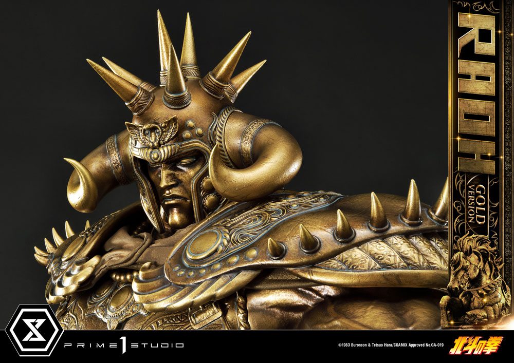 Fist of the North Star statuette 1/4 Raoh Gold Version 78 cm