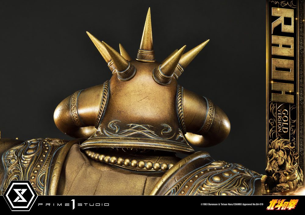 Fist of the North Star statuette 1/4 Raoh Gold Version 78 cm