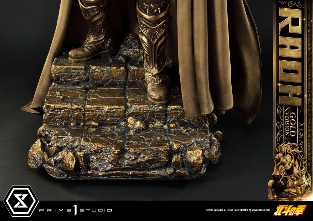 Fist of the North Star statuette 1/4 Raoh Gold Version 78 cm