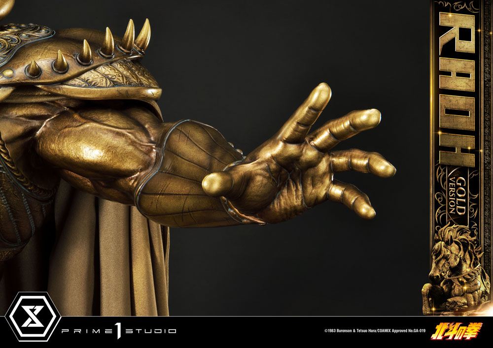 Fist of the North Star statuette 1/4 Raoh Gold Version 78 cm