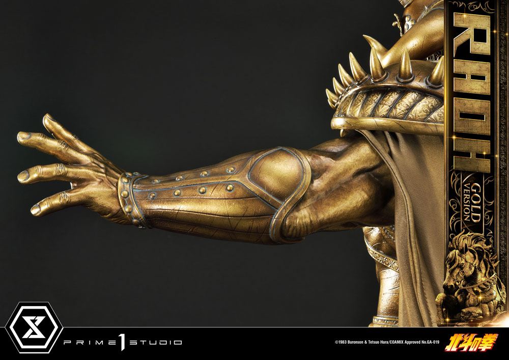 Fist of the North Star statuette 1/4 Raoh Gold Version 78 cm