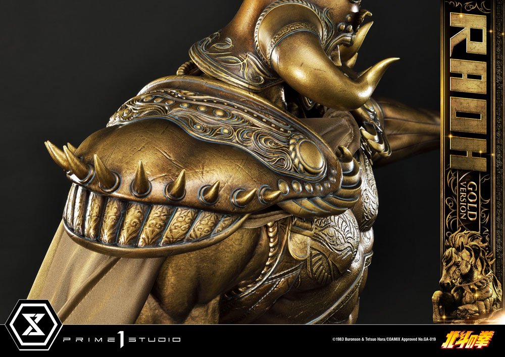 Fist of the North Star statuette 1/4 Raoh Gold Version 78 cm