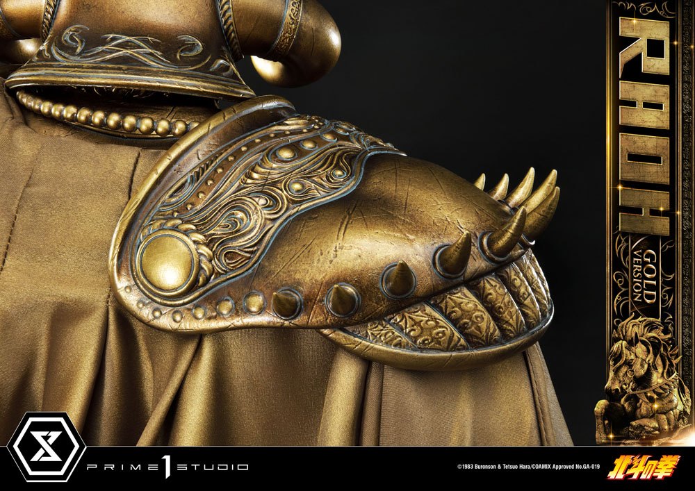 Fist of the North Star statuette 1/4 Raoh Gold Version 78 cm