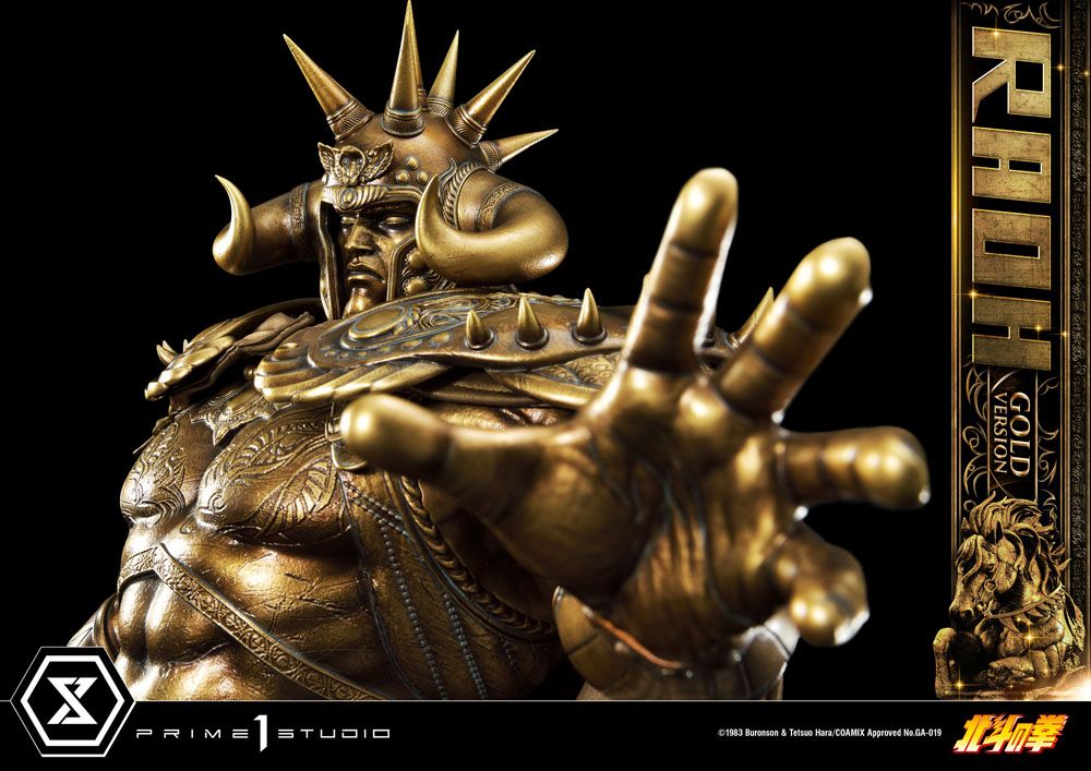 Fist of the North Star statuette 1/4 Raoh Gold Version 78 cm