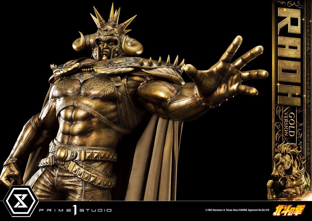 Fist of the North Star statuette 1/4 Raoh Gold Version 78 cm