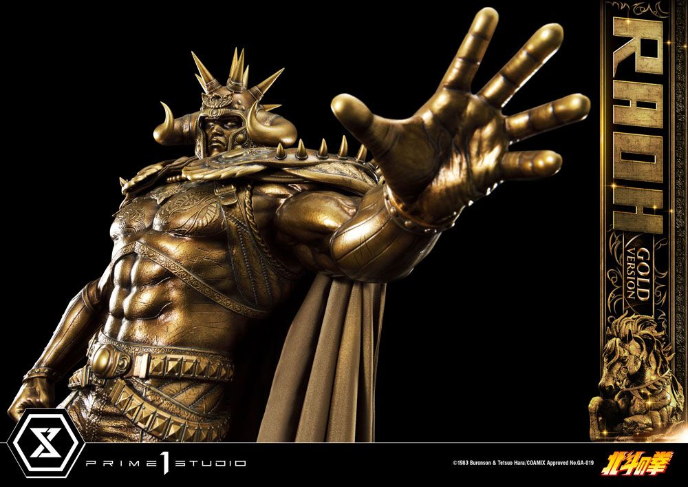 Fist of the North Star statuette 1/4 Raoh Gold Version 78 cm