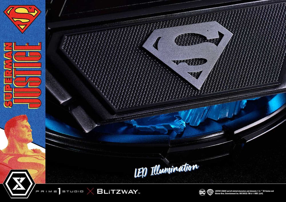 DC Comics statuette Premium Masterline Series 1/4 Superman Justice Comics 57 cm