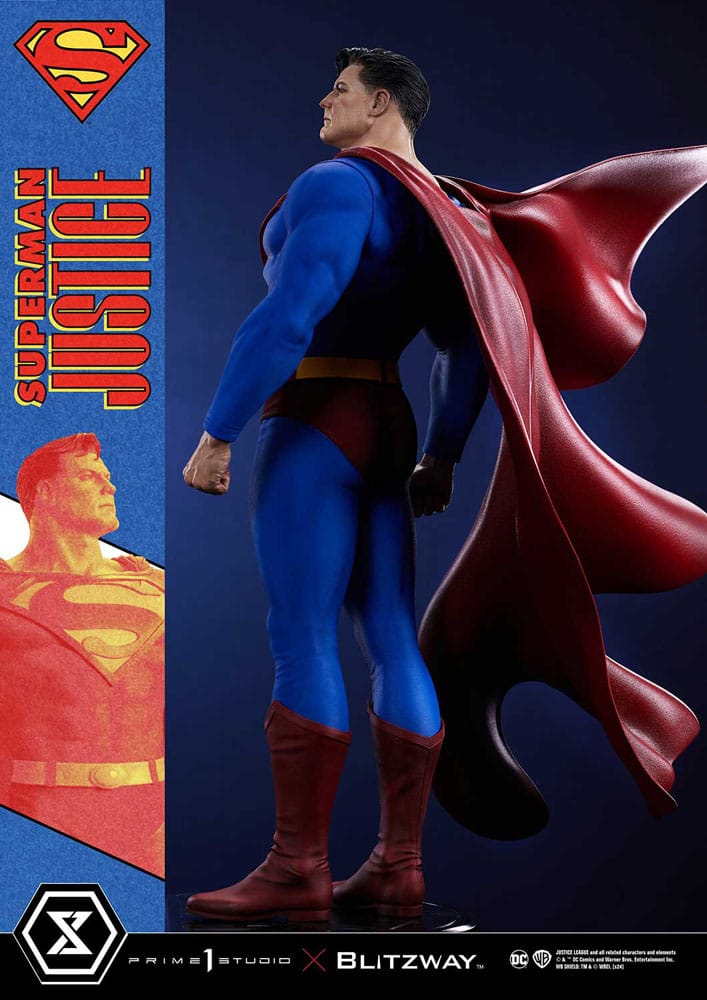 DC Comics statuette Premium Masterline Series 1/4 Superman Justice Comics 57 cm